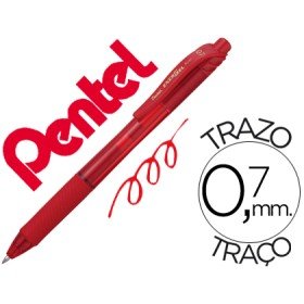 Roller Pentel Energel Bl107 0,7Mm Vermelho