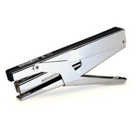 Agrafador Rapid Alicate E10 Cromado/Preta Capacidade 15 Folhas Usa Agrafes Nº 10