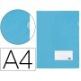 Pasta Dossier 921-Aa4Polipropileno 180 Microns Celeste Opaco 20 Folhas