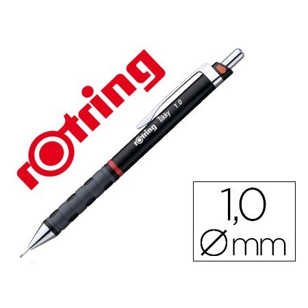 Lapiseira Rotring Tikky 1 Mm Preta