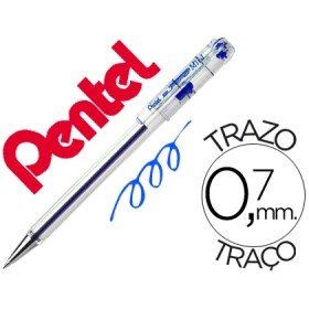 Esferografica Pentel Mini Bk77 Azul 0,7 Mm