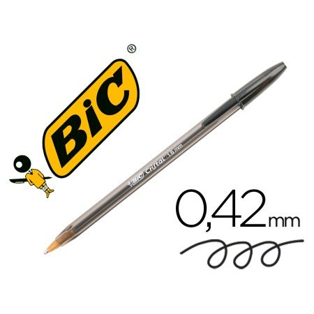 Esferografica Bic Cristal X-Large Tinta Preto 1,6 Mm