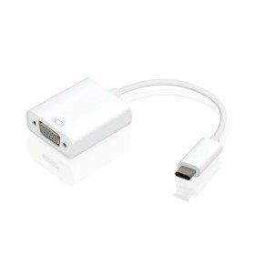 Cabo adaptador usb tipo ca vga Ewent - macho - fêmea