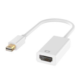 cabo adaptador mini display port macho para hdmi fêmea ewent