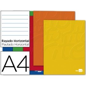 Caderno Agrafado Din A4 80 F Pautado 60Gr