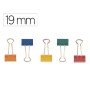 Mola Metalica Q-Connect Reversivel N.1 19 Mm Caixa de 10 Unidades Cores Sortidas