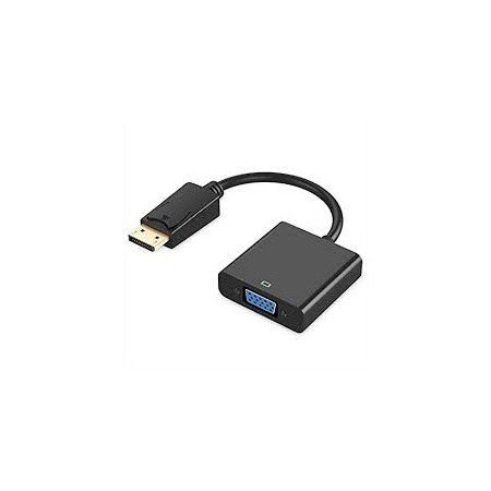 Cabo adaptador ewen display port macho para vga fêmea 0,15m