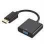 Cabo adaptador ewen display port macho para vga fêmea 0,15m