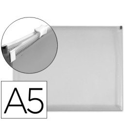 Bolsa Porta Documentos A5 com Fecho Transparente