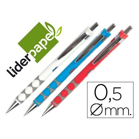 Lapiseira Diamond 0.5 Mm com Borracha E Pega Soft Cores Sortidas