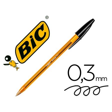 Esferografica Bic Cristal Ponta Fina Preto