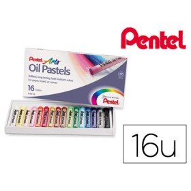 Pastel de Oleo Pentel Arts 16 Cores