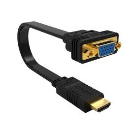 cabo adaptador hdmi para vga ewent 20cm - macho - macho