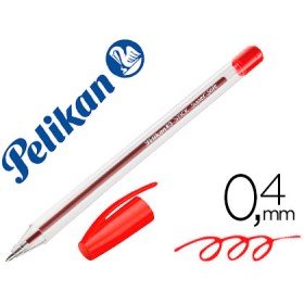 Esferografica Pelikan Stick Super Soft Vermelho