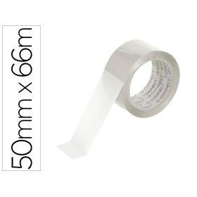 Fita Adesiva Q-Connect Polipropileno Transparente 66 Mt x 50Mm