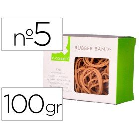 Elasticos Q-Connect 100 Gr Numero 5