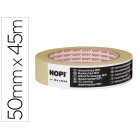 Fita Adesiva Tesa Para Pintar 45Mtx50Mm Fabricada em Papel