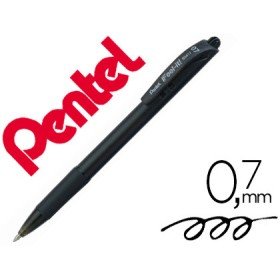 Esferografica Pentel Retratil Bx417 Cor Preta
