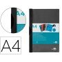 Bolsa Dossier com Clip Lateral Din A4 Preto 30 Folhas