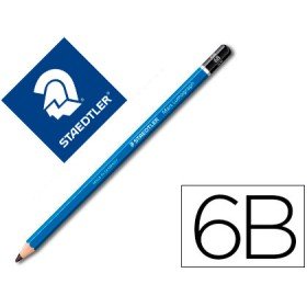 Lapis de Grafite Staedtler Mars Lumograph 100 6B Unidade
