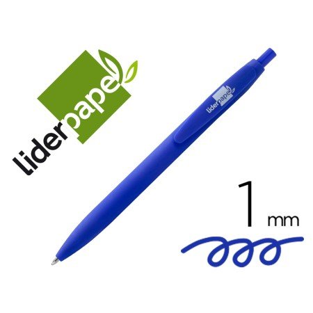Esferografica Gummy Touch Retratil 1,0 Mm Tinta Azul