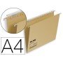 Capas de Suspensao Fade Tiki Din A4 Visor Superior 290 Mm Efeito Lupa Kraft Eco 230 G/M Lombada V