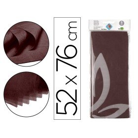 Papel Seda 52 x 76 Cm 18 Gr Castanho