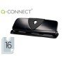 Furador Q-Connect Capacidade 16 Folhas 4 Furos
