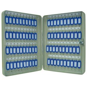 Armario Porta-Chaves Q-Connect Metalico 28 x 37 x 6 Cm Para 80 Chaves