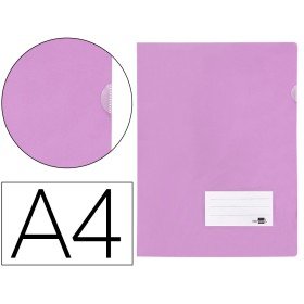 Pasta Dossier 921-Aa4Polipropileno 180 Microns Lavanda Opaco 20 Folhas