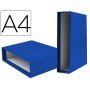 Caixa Para Pasta de Arquivo de Alavanca Documenta Din A4 Lombada 75 Mm Azul