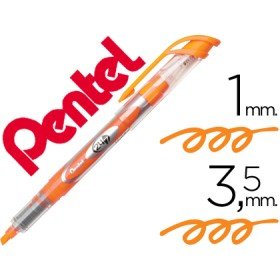 Marcador Fluorescente Pentel Sl12 Laranja