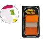 Bandas Separadoras Post-It Index 3M, 25,4X43,1 Mm Laranja Dispensador de 50 Unidades