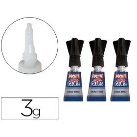 Cola Loctite Super Glue - 3X1 Gr Blisters Mini Trio