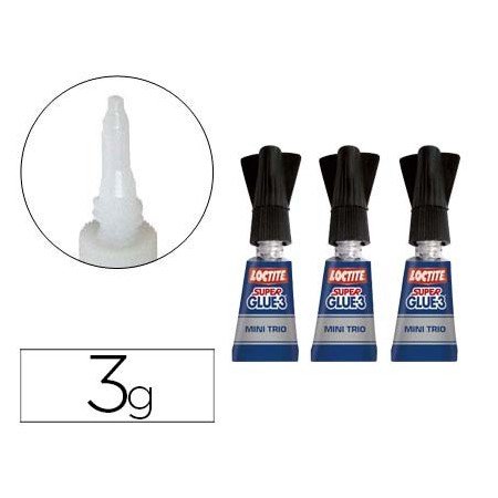 Cola Loctite Super Glue - 3X1 Gr Blisters Mini Trio