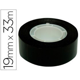 Fita Adesiva Apli 33 Mt x 19 Mm Cor Preto