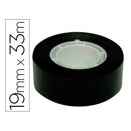 Fita Adesiva Apli 33 Mt x 19 Mm Cor Preto
