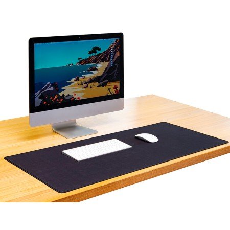 Tapete Para Rato Q-Connect Xxl Preto 900X400 Mm