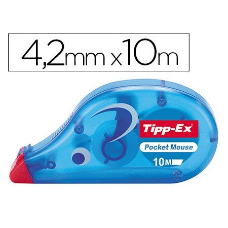 Corretor Tipp-Ex Fita -Pocket Mouse 4,2 Mm x 9 M