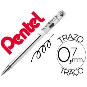 Esferografica Pentel Mini Bk77 Preta 0,7 Mm