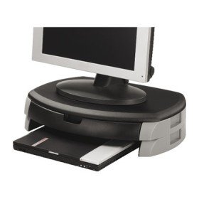 Suporte Q-Connect Para Monitor Lcd Ate 20'' com Caixa Ampla com Diferentes Compartimentos