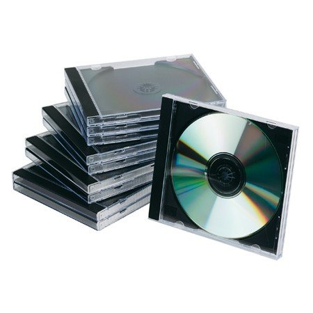 Caixa Q-Connect Para Cd / Dvd Pack com 10 Unidades