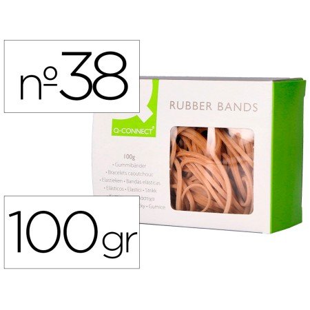 Elasticos Q-Connect 100 Gr Numero 15