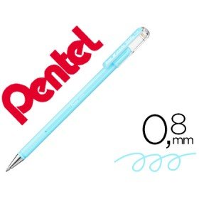 Roller Pentel K108 Azul Pastel 0,8 Mm