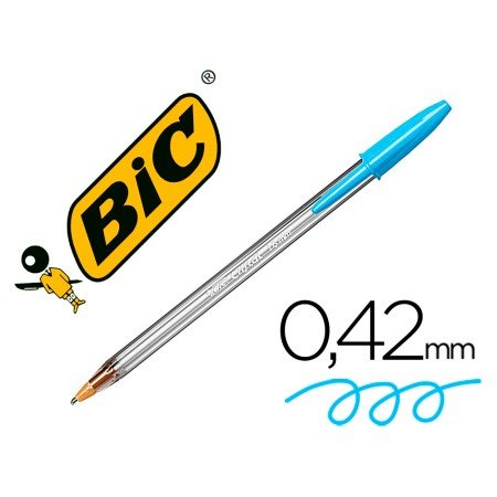 Esferografica Bic Cristal Large Fashion Turquesa Ponta 1,6 Mm
