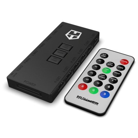 Nox hummer r hub remoto - hub controlador argb