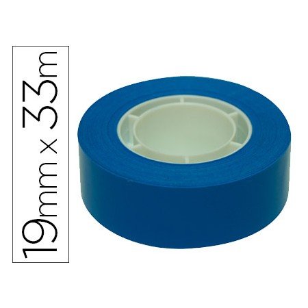 Fita Adesiva Apli 33 Mt x 19 Mm Cor Azul