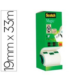 Fita Adesiva Scotch Magic 33X19 Mm Pack de 8 Unidades