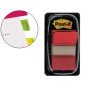 Bandas Separadoras Post-It Index 3M, 25,4X43,1 Mm Vermelha Dispensador de 50 Unidades