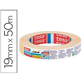 Fita Adesiva Tesa Para Pintor 50 Mt x 19 Mm
